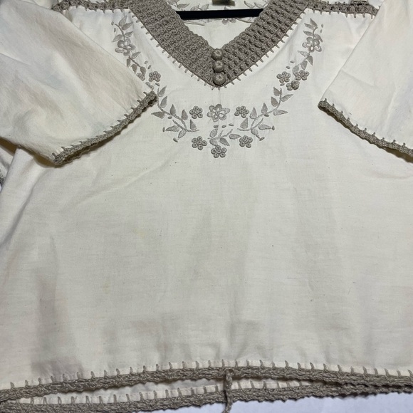 Vintage J.M. Pink top size small - Picture 7 of 8